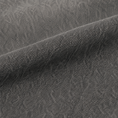 Charcoal Gray Wide-Leg Jeans with Gradient Fading